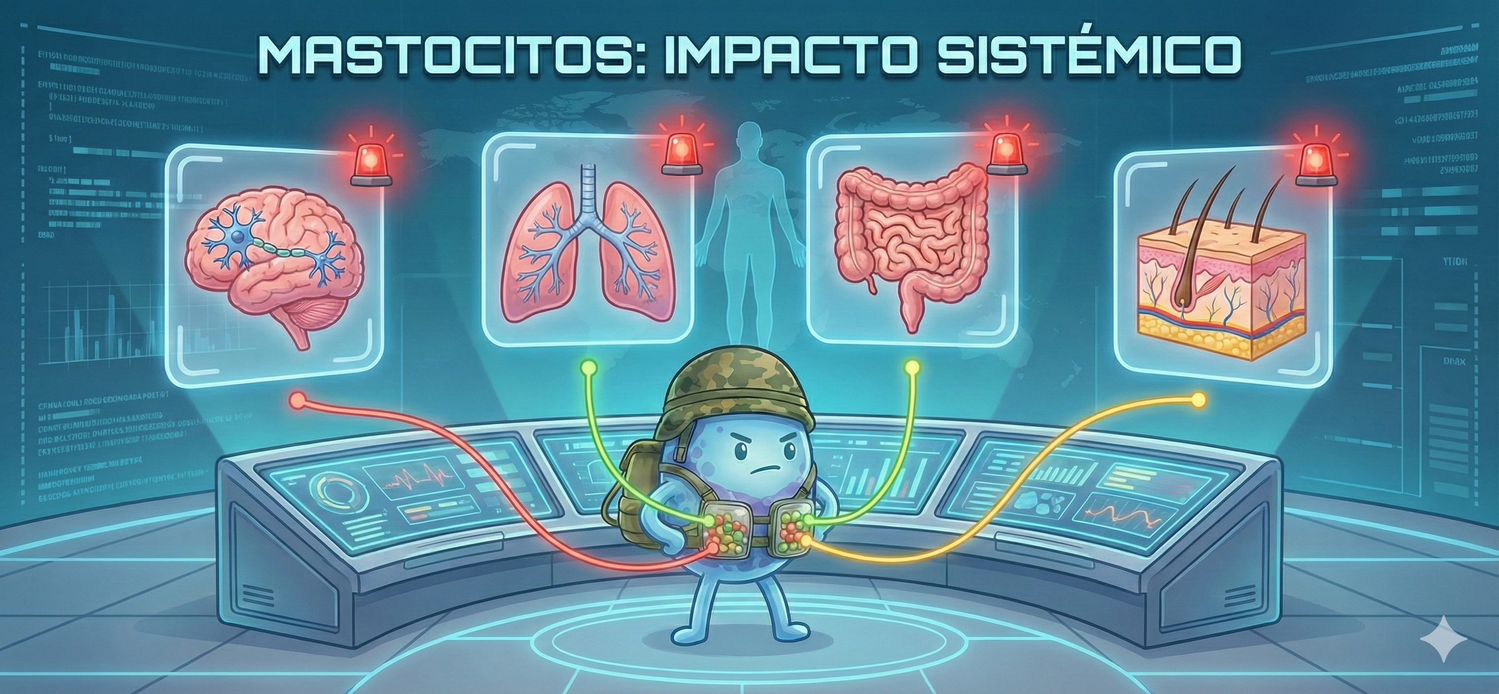 Conoce a tu sistema inmune (Parte 2): Los mastocitos,Tus guardianes internos: ¿Héroe o enemigo?